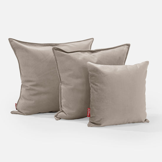 Scatter Cushion 47 x 47cm - Velvet Mink 02