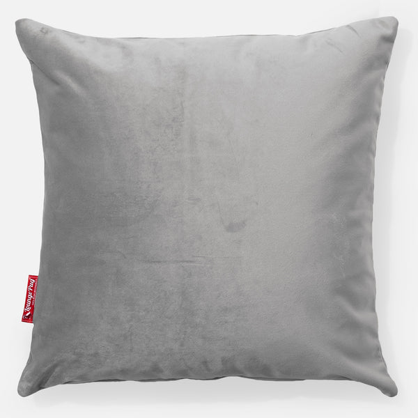 Scatter Cushion 47 x 47cm - Velvet Silver 01