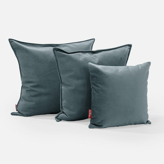 Scatter Cushion 47 x 47cm - Velvet Teal 02