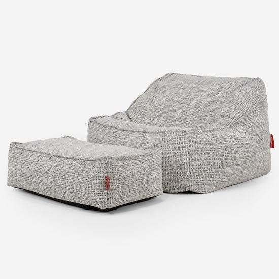 Sloucher Bean Bag Chair - Hugo Multi 02