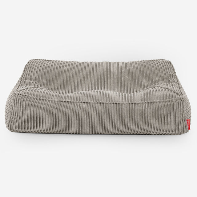 Sloucher Bean Bag Sofa - Cord Mink 01