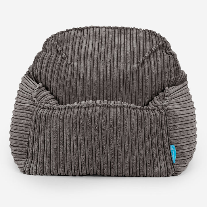 Sloucher Child's Bean Bag 2-6 yr - Cord Graphite Grey 02