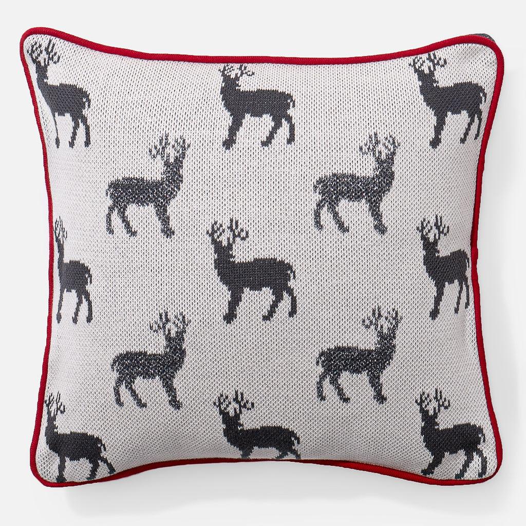 Scatter Cushion 45 x 45cm - 100% Cotton Stag 01