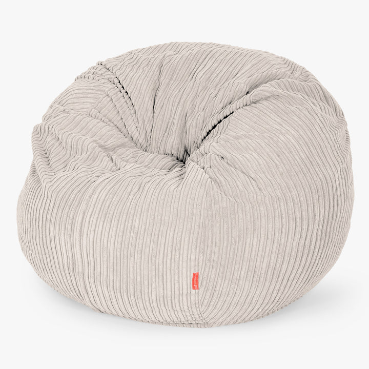 The Bean Bag Bed - Cord Ivory 01