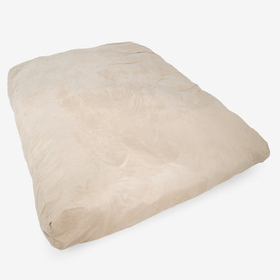 The Bean Bag Bed - Cord Ivory 02