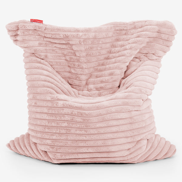 XL Pillow Beanbag - Ultra Plush Cord Dusty Pink 01