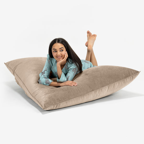 XL Pillow Beanbag - Velvet Mink 03