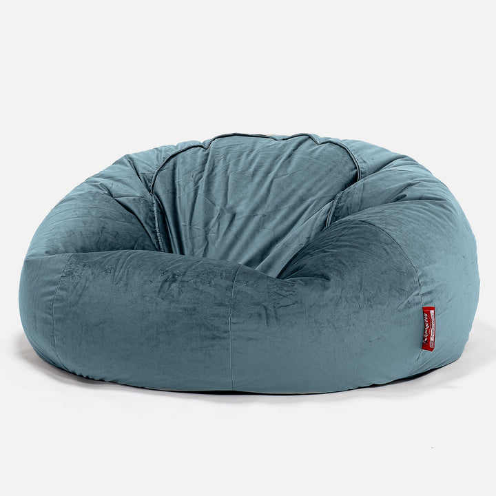 Classic Sofa Bean Bag - Velvet Teal 01