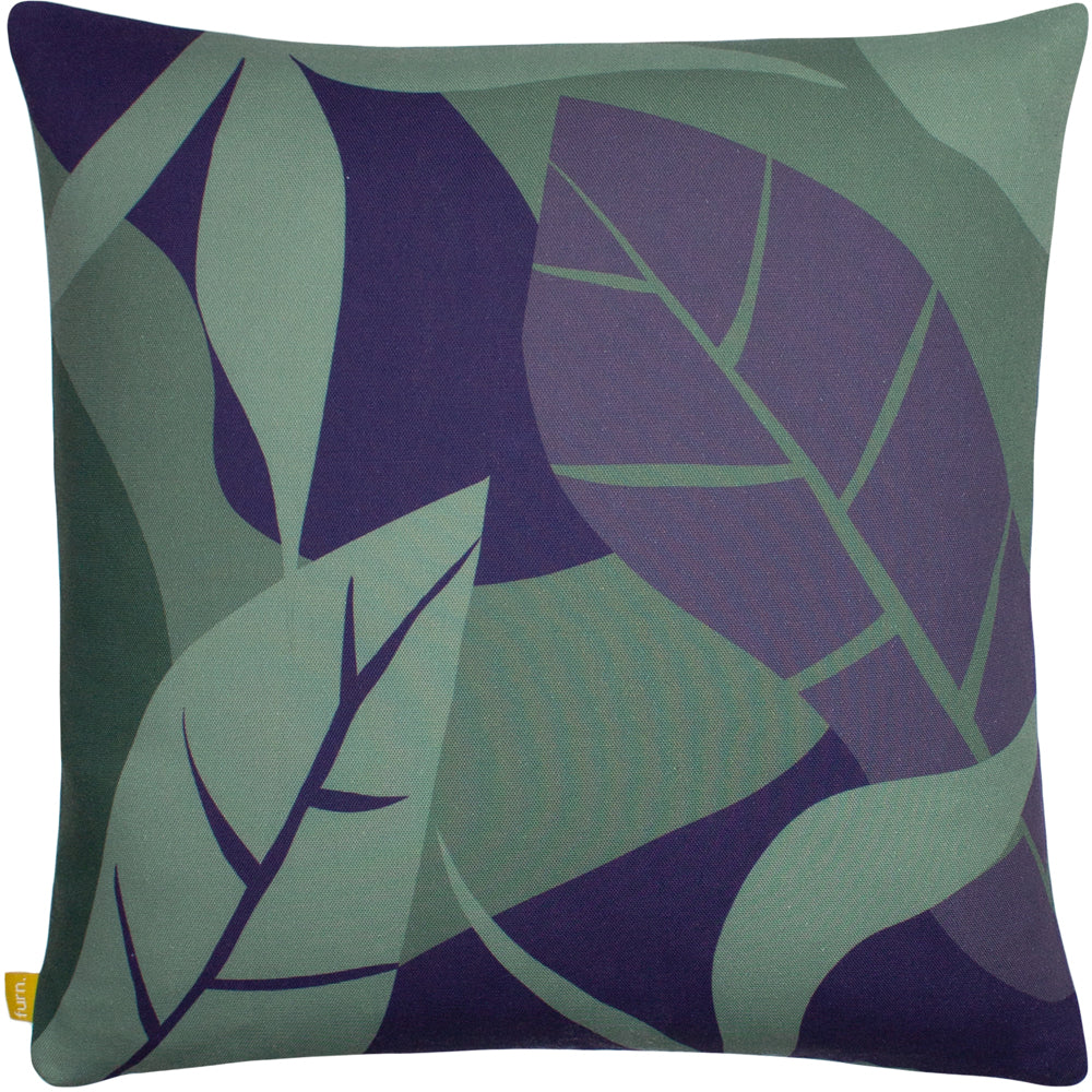 Scatter Cushion Cover 43 x 43cm - Oversized Leaf Print 02