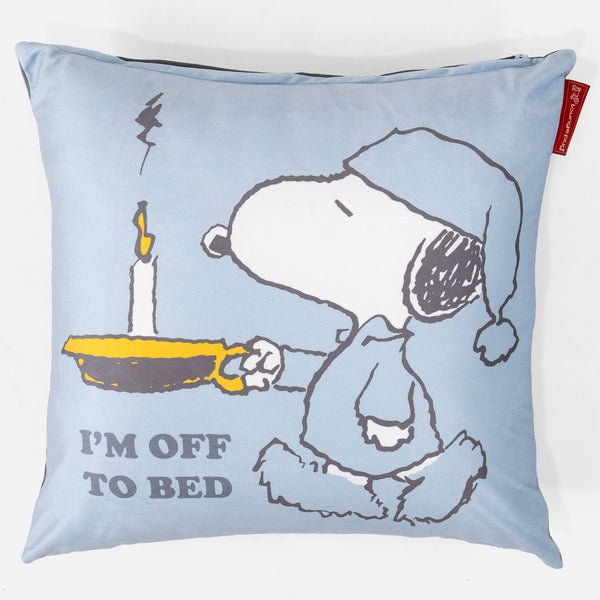 Snoopy Scatter Cushion Cover 47 x 47cm - Bedtime 01