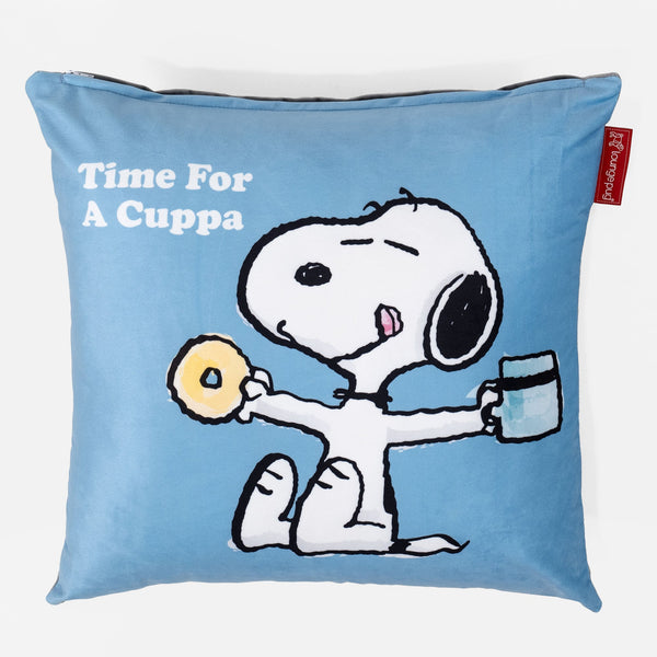 Snoopy Scatter Cushion Cover 47 x 47cm - Cuppa 01