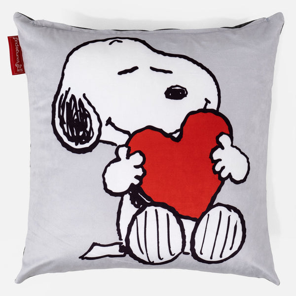 Snoopy Scatter Cushion Cover 47 x 47cm - Heart 01