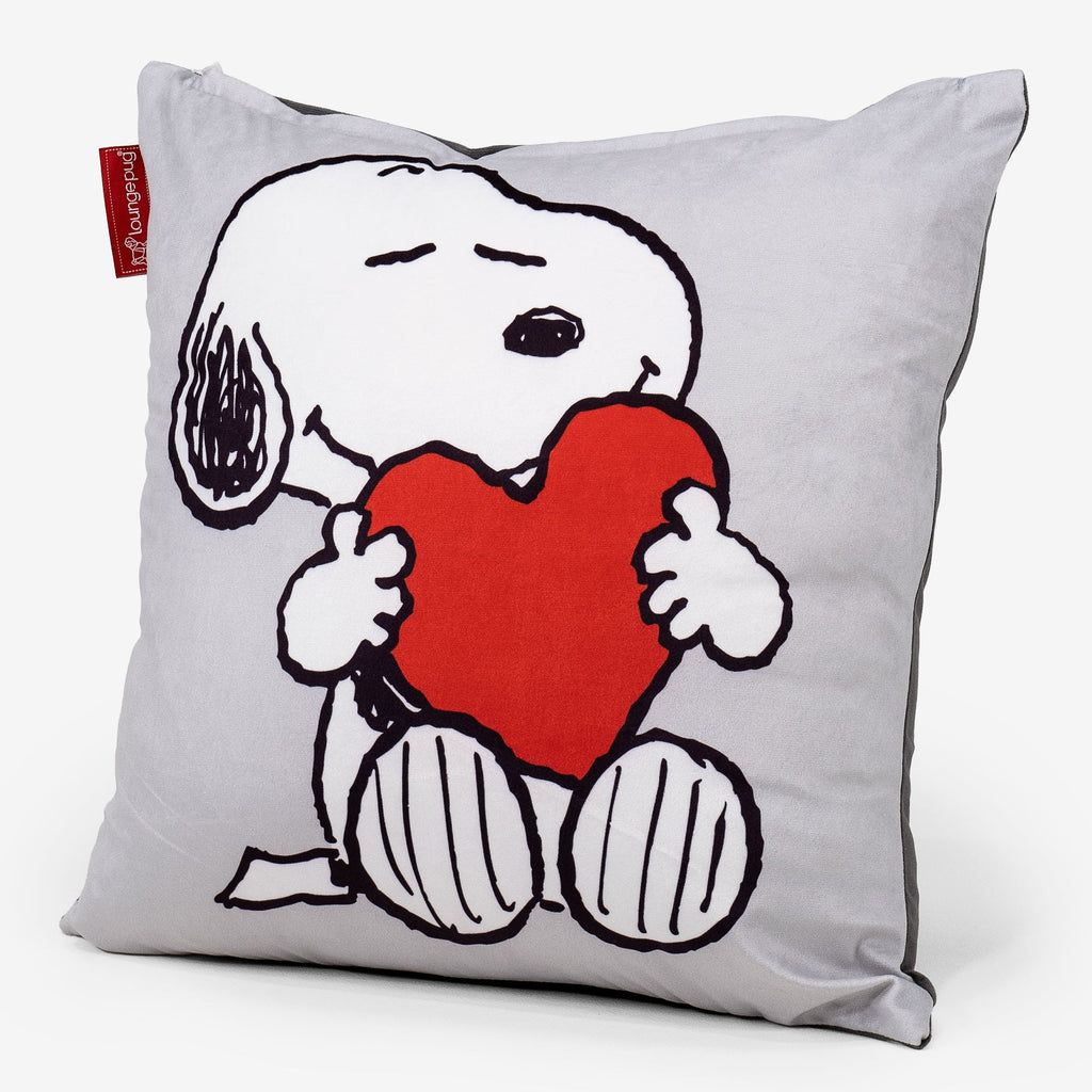 Snoopy Scatter Cushion Cover 47 x 47cm - Heart 03