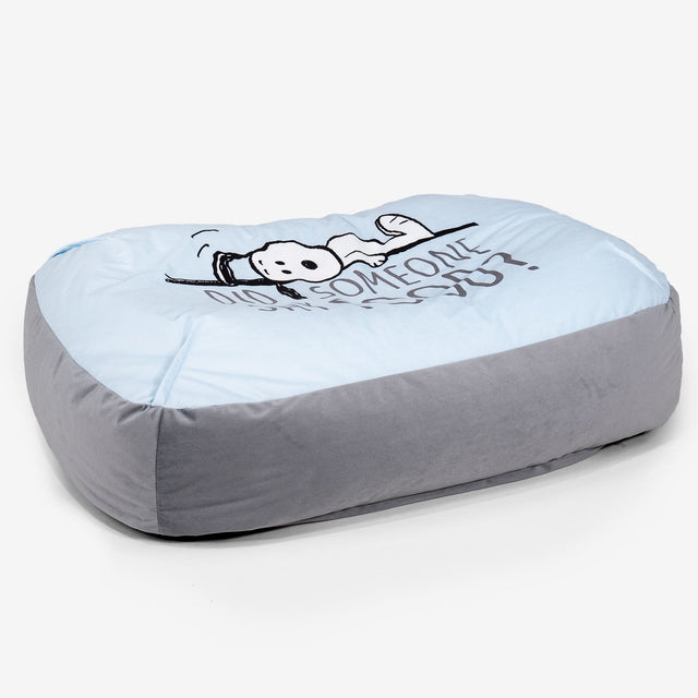 Snoopy Sloucher Large Dog Bed - Hungry 02