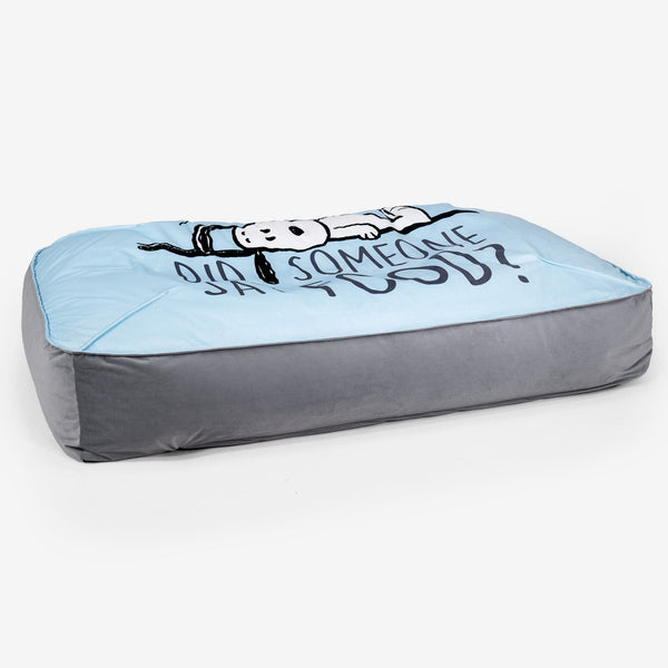 Snoopy Sloucher XL Dog Bed - Hungry 01