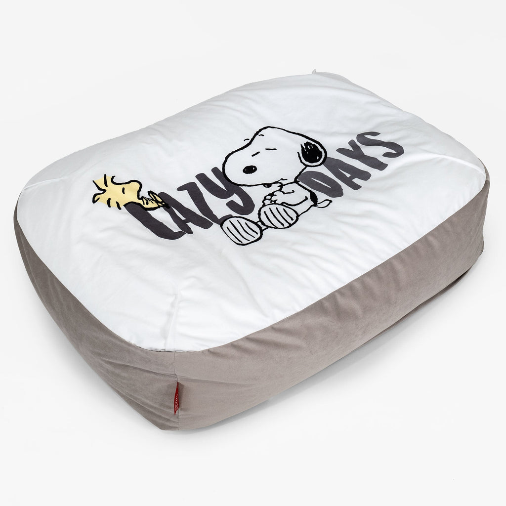 Snoopy Sloucher Large Dog Bed - Lazy 01