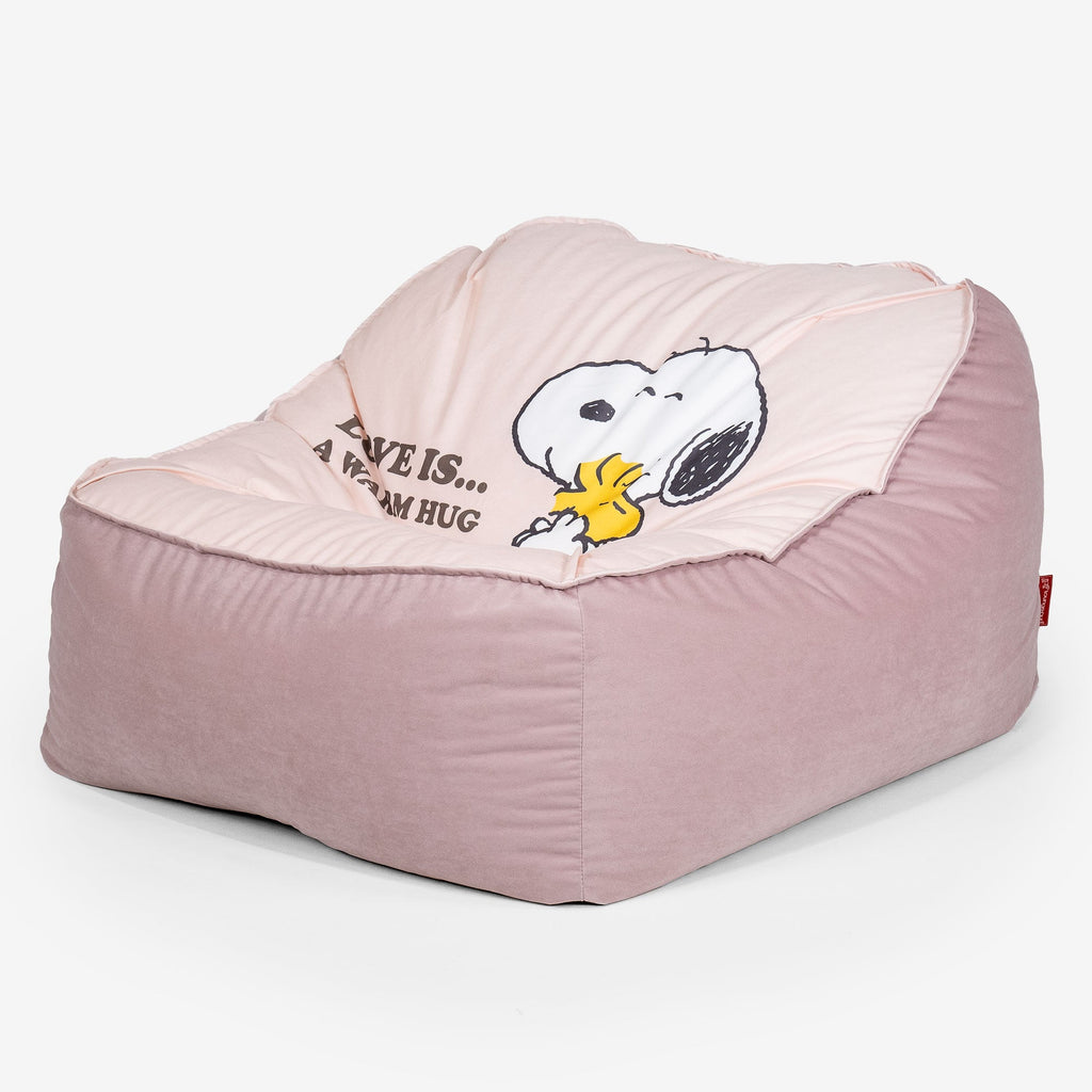 Snoopy Sloucher Bean Bag Chair - Love 02
