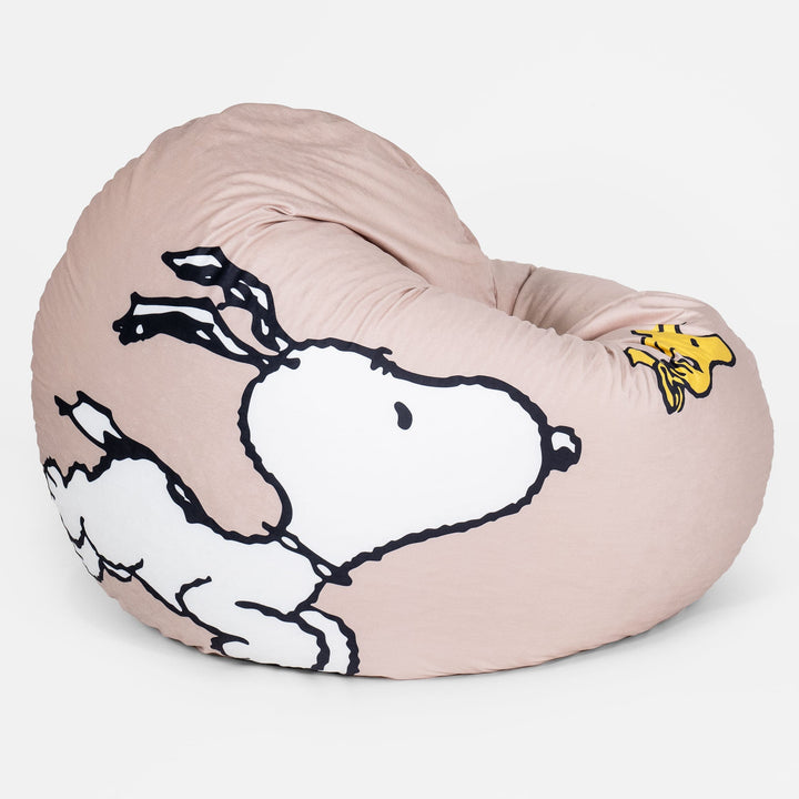 Snoopy Flexforma Kids Bean Bag Chair for Toddlers 1-3 yr - Running 01