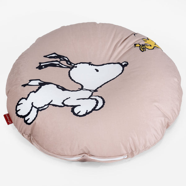 Snoopy Flexforma Kids Bean Bag Chair for Toddlers 1-3 yr - Running 01