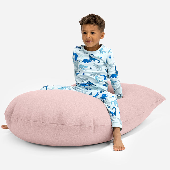 Children's Bean Bag Tall 2-6 yr - Stretchy Cotton Baby Pink 03