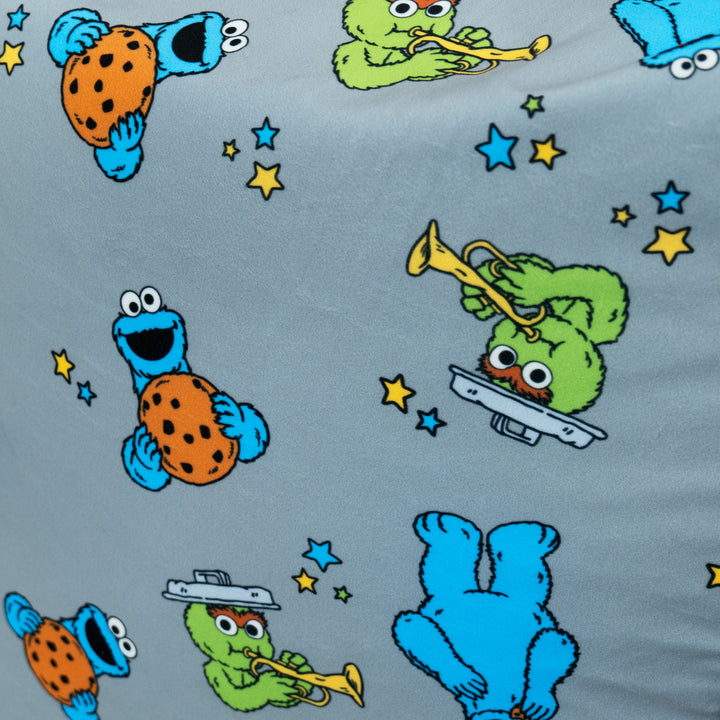 Printed Sofa Bean Bag - Cookie Monster & Oscar The Grouch 03