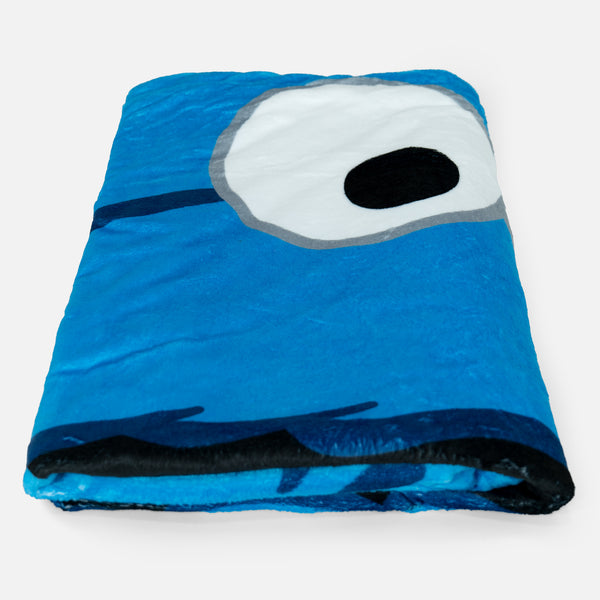 Fleece Throw / Blanket - Cookie Monster 01