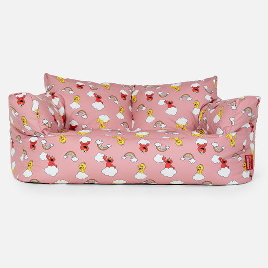 Printed Sofa Bean Bag - Elmo & Big Bird 01