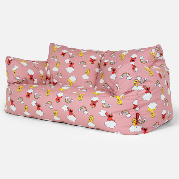 Printed Sofa Bean Bag - Elmo & Big Bird 01